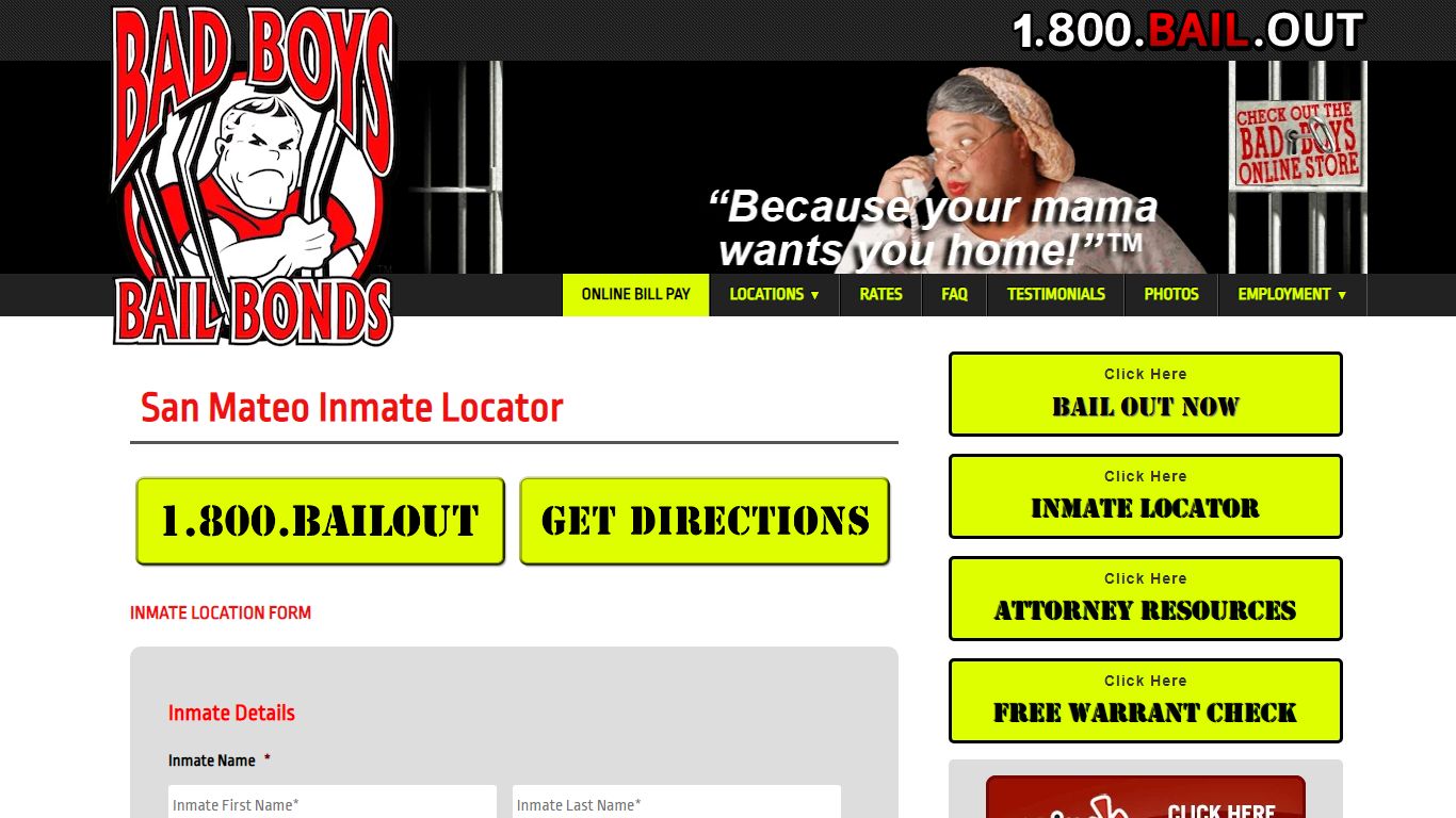 San Mateo Inmate Locator | Inmate Location in San Mateo